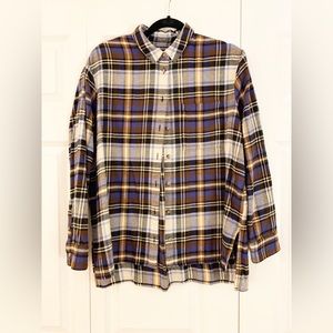 Madewell size medium flannel shirt